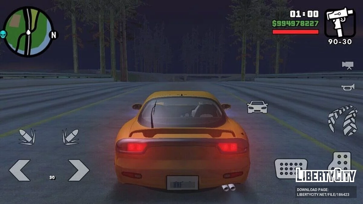 Mazda FD3S (nur DFF) / GTA San Andreas (iOS, Android)