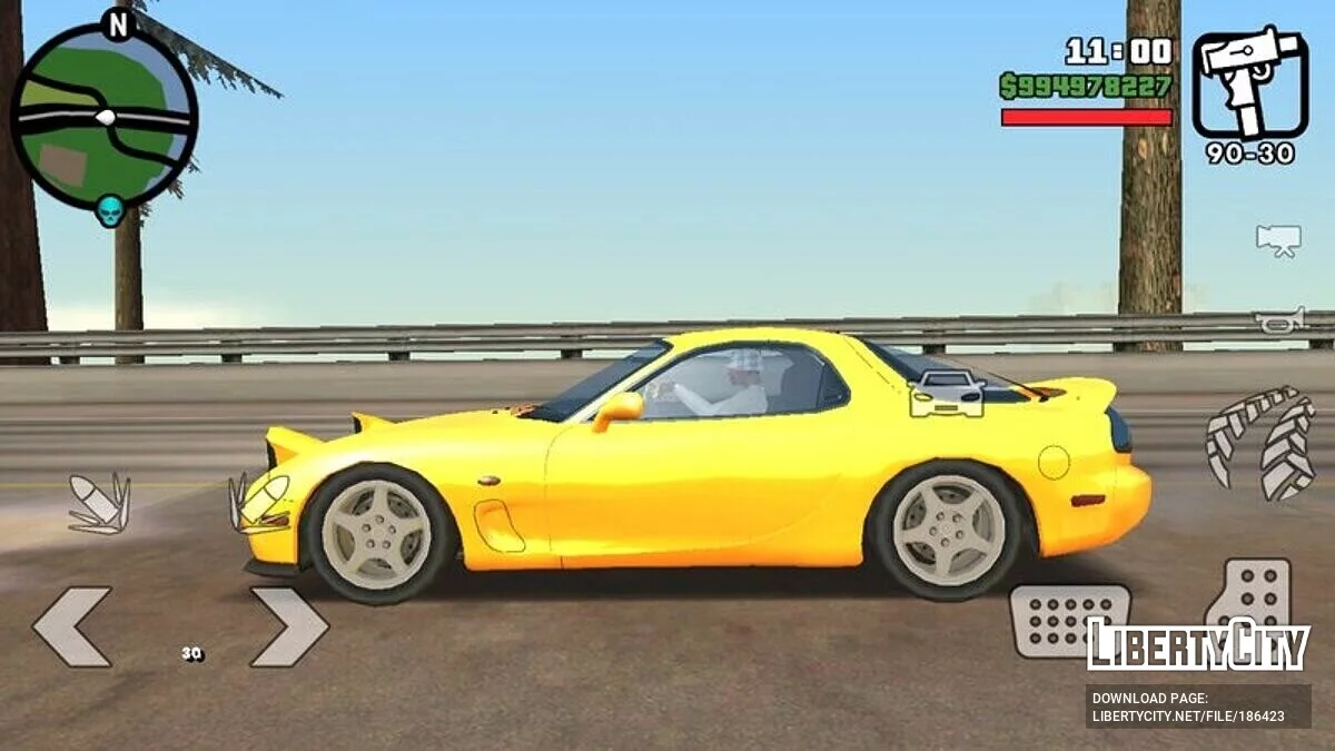 Mazda FD3S (nur DFF) / GTA San Andreas (iOS, Android)