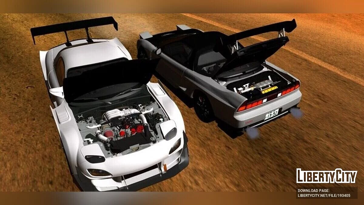 Mazda RX-7 / GTA San Andreas (iOS, Android)