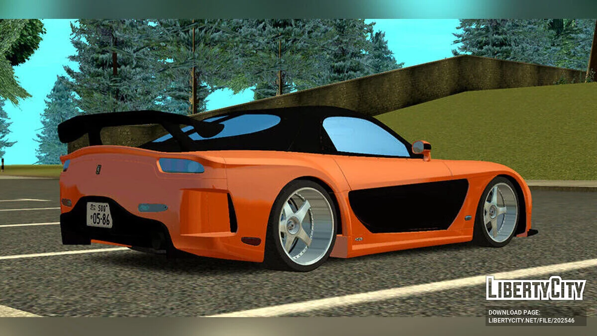 1997 Mazda RX-7 Han Lue / GTA San Andreas (iOS, Android)