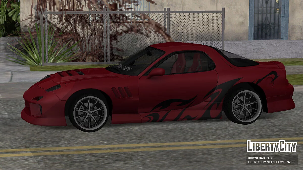 مازدا RX-7 feat Toring Crew / GTA سان أندرياس (iOS، أندرويد)