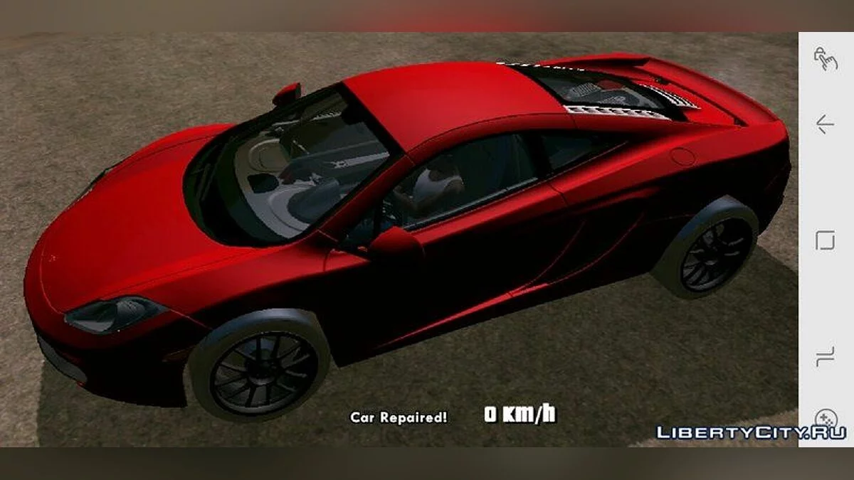 McLaren MP4-12C TT Black Revel / GTA San Andreas (iOS, Android)