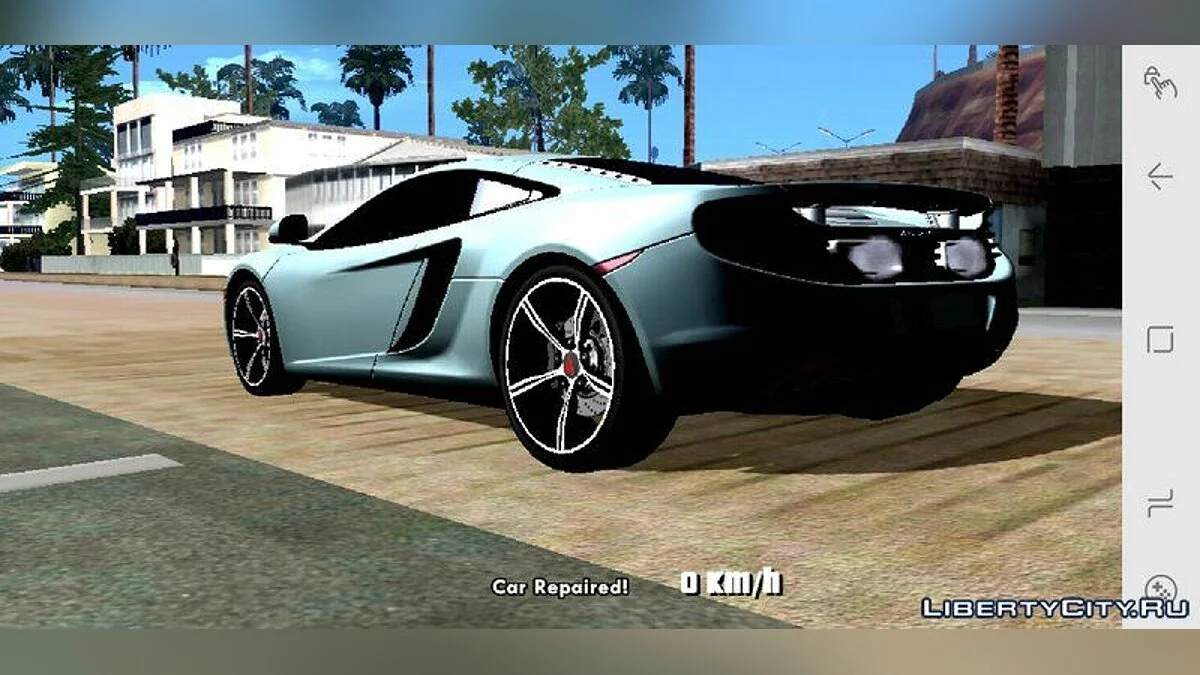 McLaren MP4 - 12C Gawai للهاتف المحمول / GTA سان أندرياس (iOS، أندرويد)
