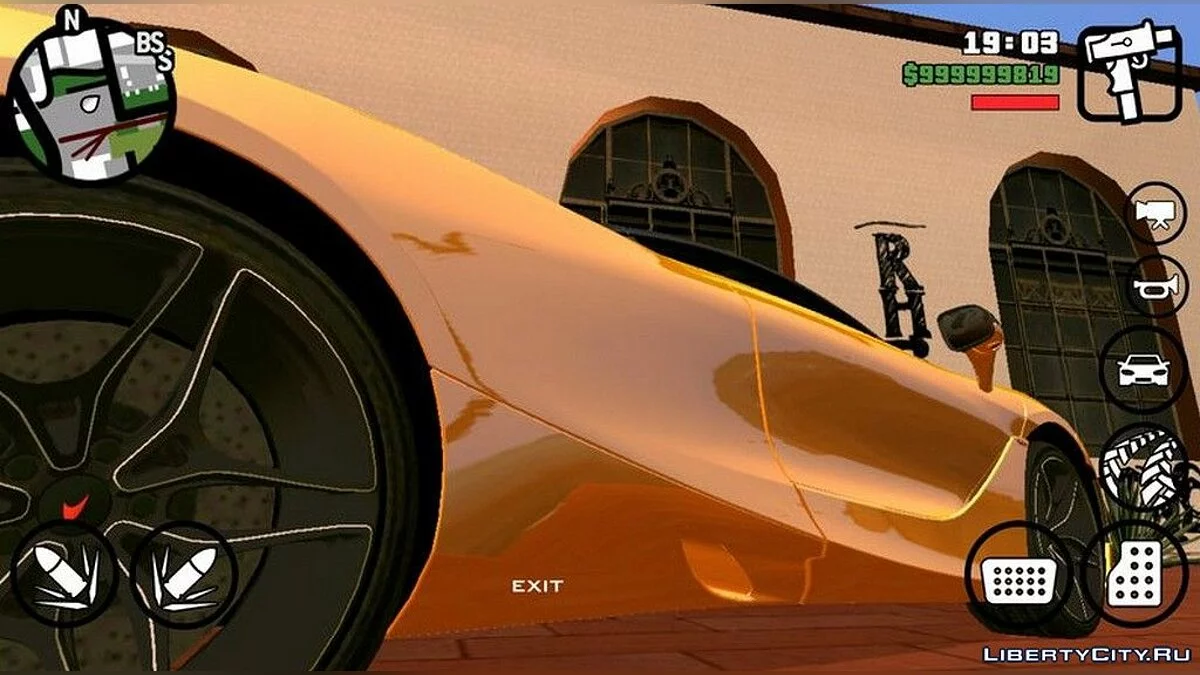 Mclaren 720 S / GTA San Andreas (iOS, Android)