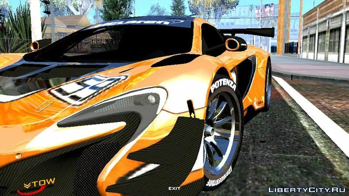 Mclaren 360s GT3 / GTA San Andreas (iOS, Android)