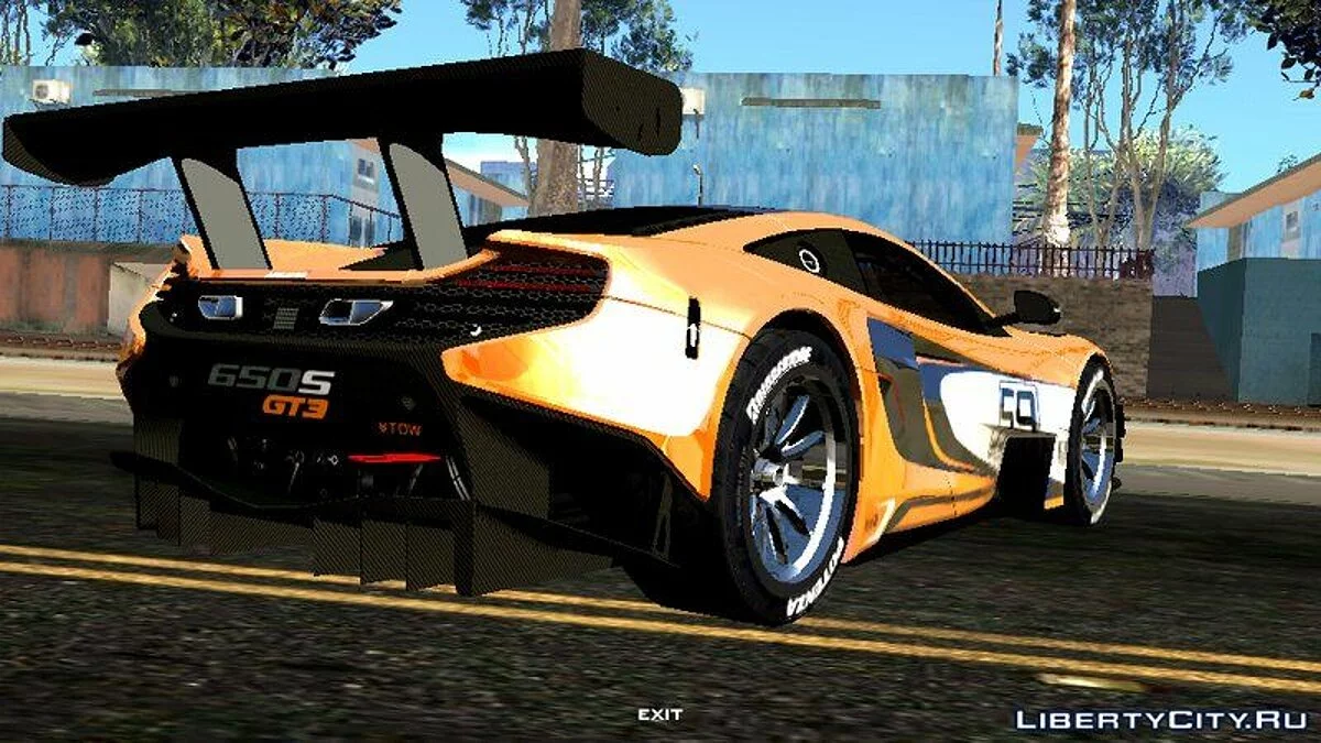 Mclaren 360s GT3 / GTA San Andreas (iOS, Android)