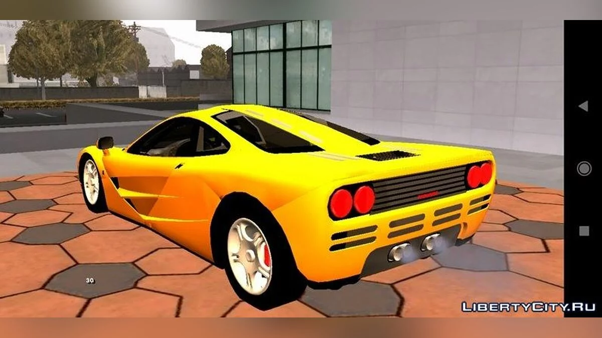 McLaren F1 (hanya DFF) / GTA San Andreas (iOS, Android)