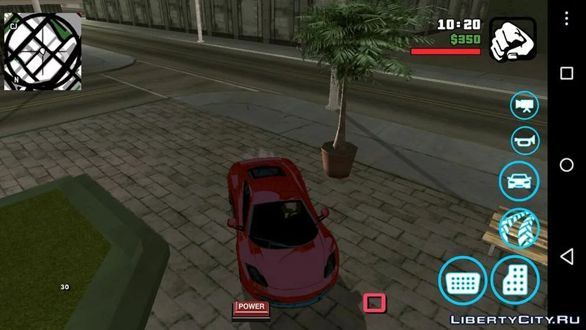 McLaren MP4-12C Gawai (только DFF) / GTA San Andreas (iOS, Android)