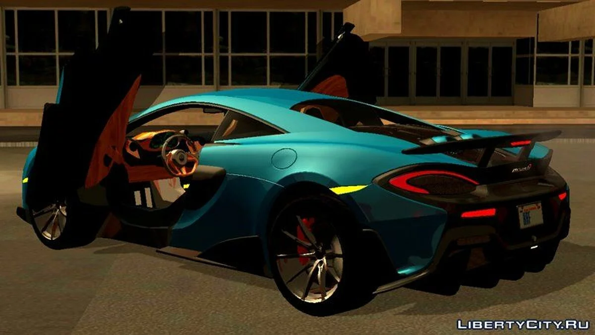 McLaren 600LT (solo DFF) / GTA San Andreas (iOS, Android)