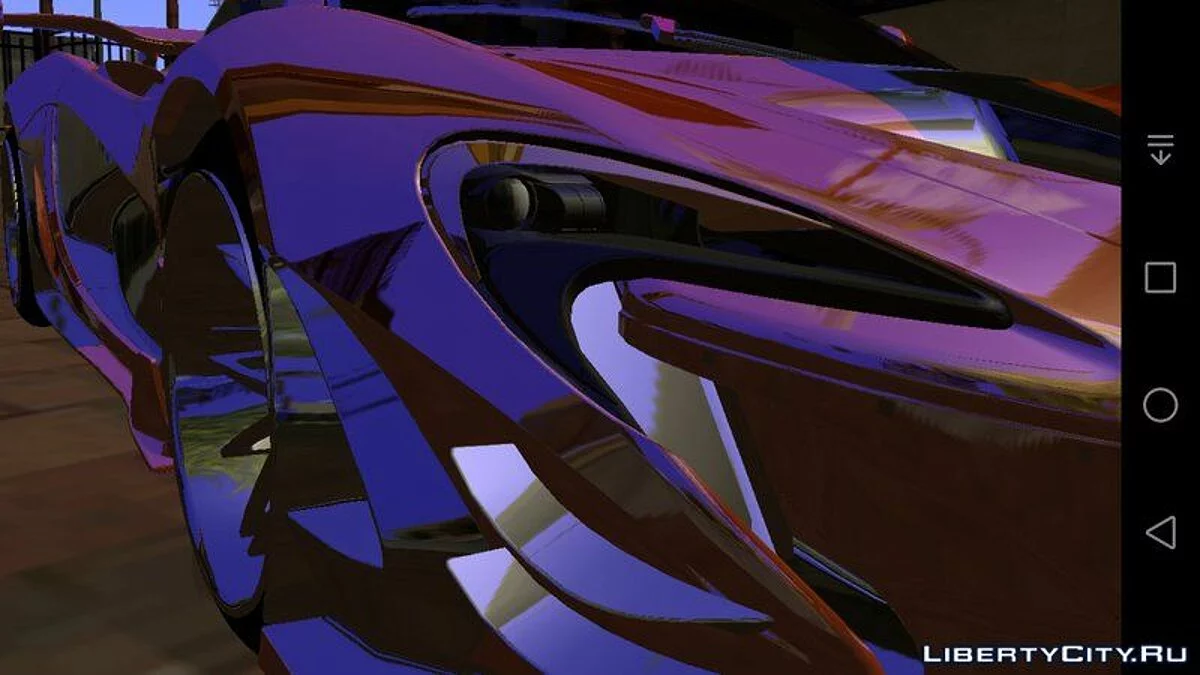 McLaren P1 GTR 2015 (uniquement DFF) / GTA San Andreas (iOS, Android)