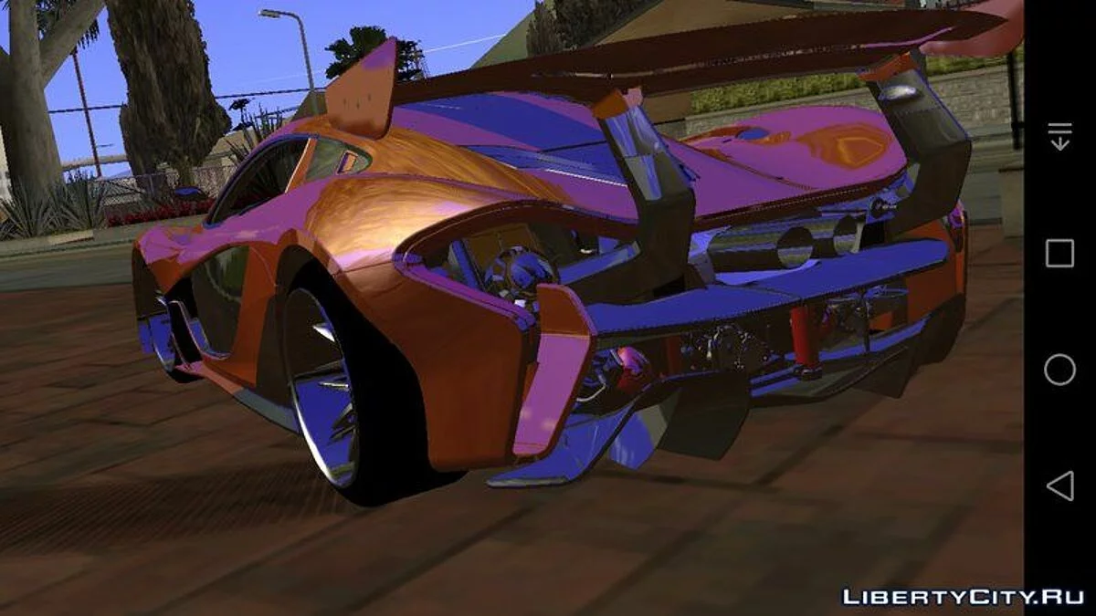 McLaren P1 GTR 2015 (uniquement DFF) / GTA San Andreas (iOS, Android)