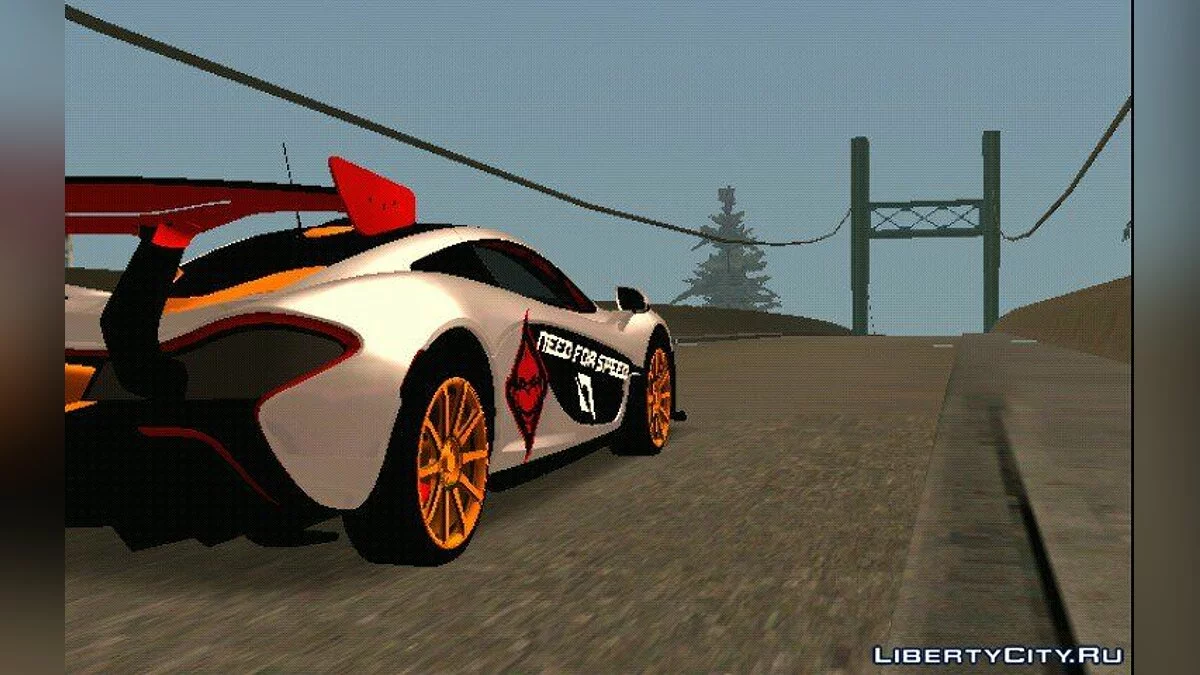Mclaren P1 NFS (apenas DFF) / GTA San Andreas (iOS, Android)