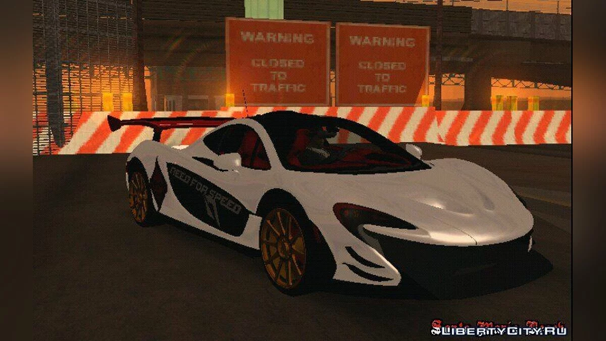 Mclaren P1 NFS (apenas DFF) / GTA San Andreas (iOS, Android)