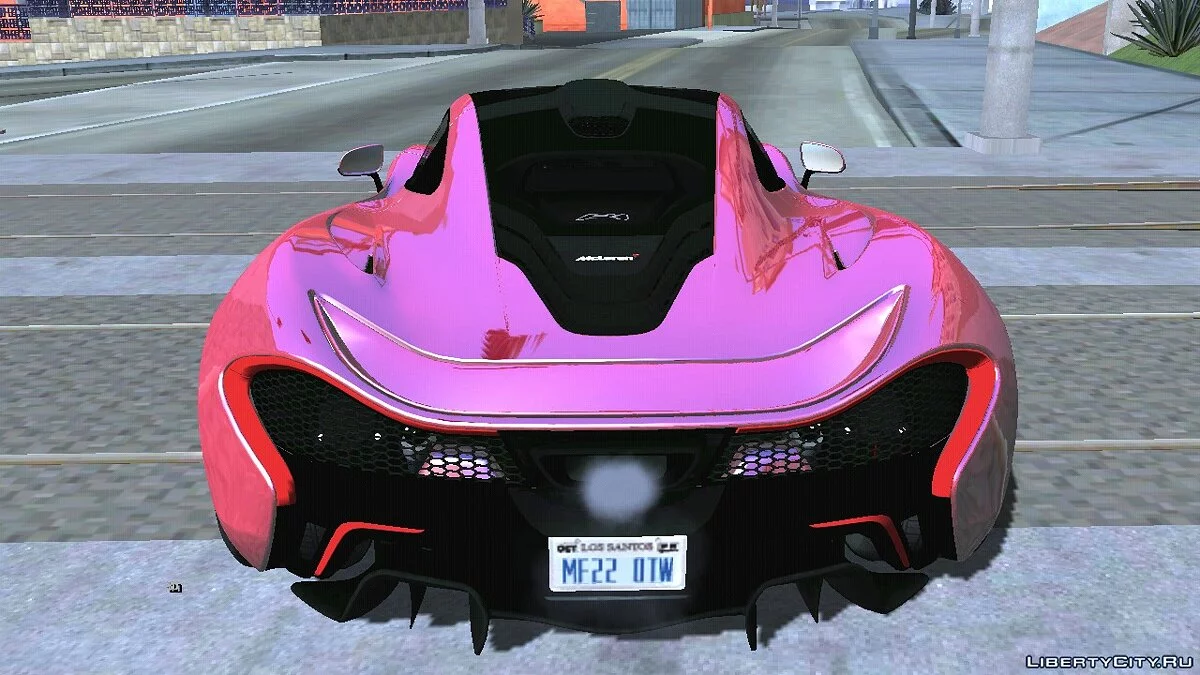 McLaren P1 [RHA] / GTA سان أندرياس (iOS، أندرويد)