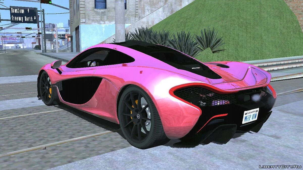 McLaren P1 [RHA] / GTA سان أندرياس (iOS، أندرويد)