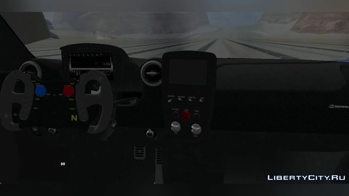 McLaren Senna GTR / GTA San Andreas (iOS, Android)
