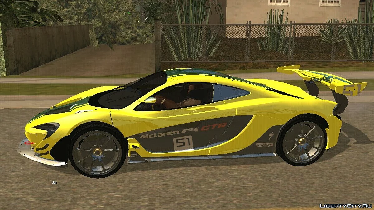 McLaren P1 GTR / GTA San Andreas (iOS, Android)