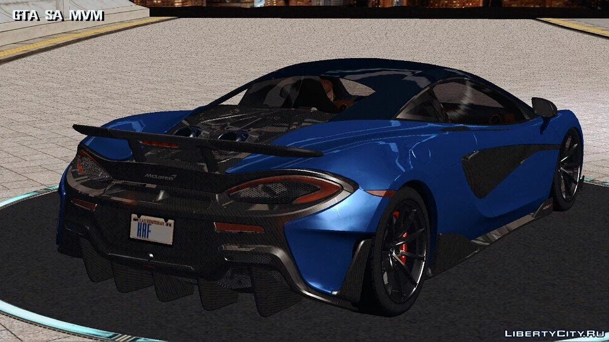 McLaren 600 LT / GTA San Andreas (iOS, Android)