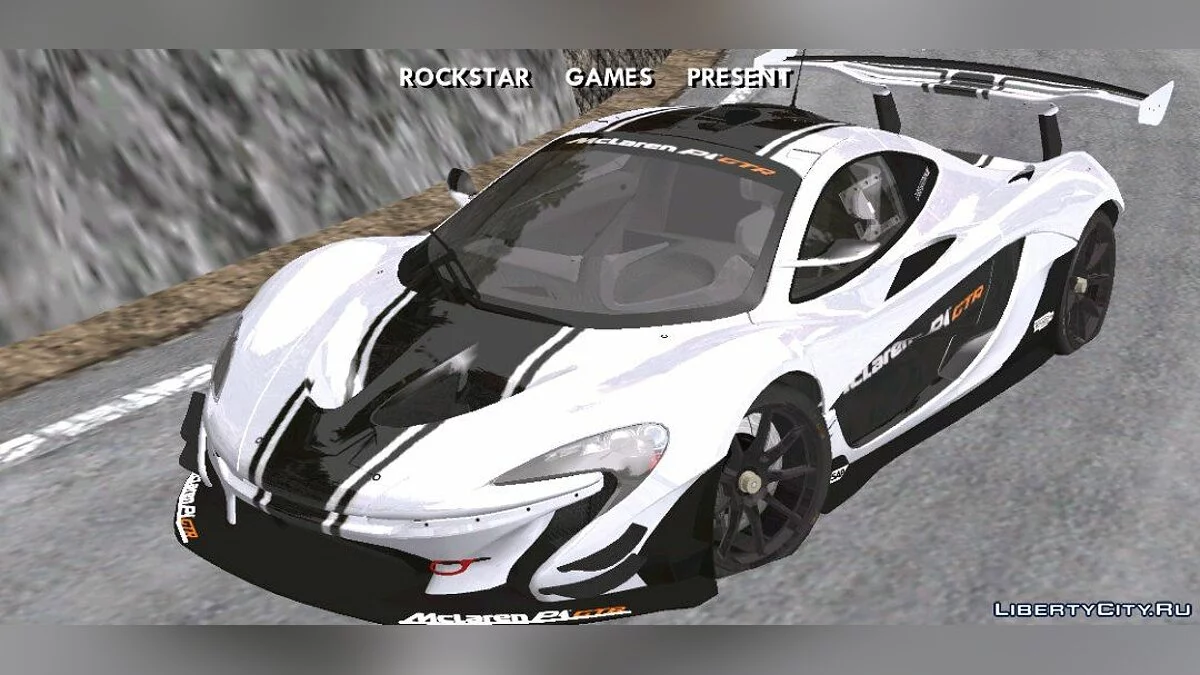 McLaren P1 GTR 2015 / GTA San Andreas (iOS, Android)