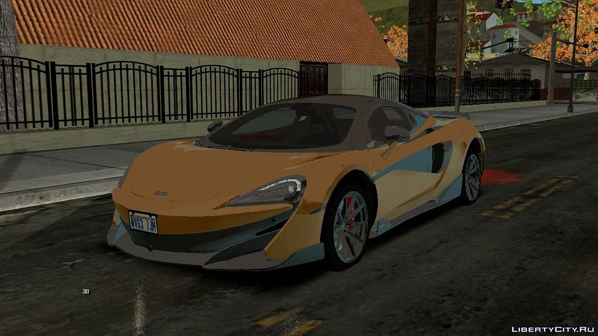 2019 Mclaren 600LT / GTA سان أندرياس (iOS، أندرويد)