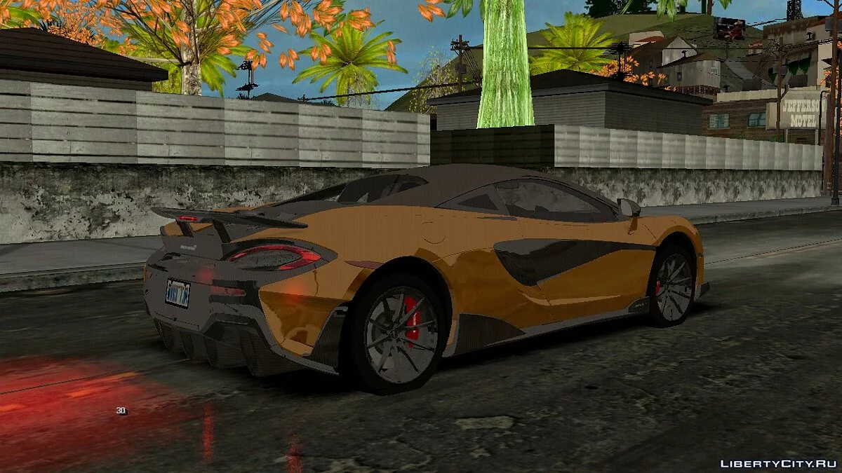 2019 Mclaren 600LT / GTA سان أندرياس (iOS، أندرويد)