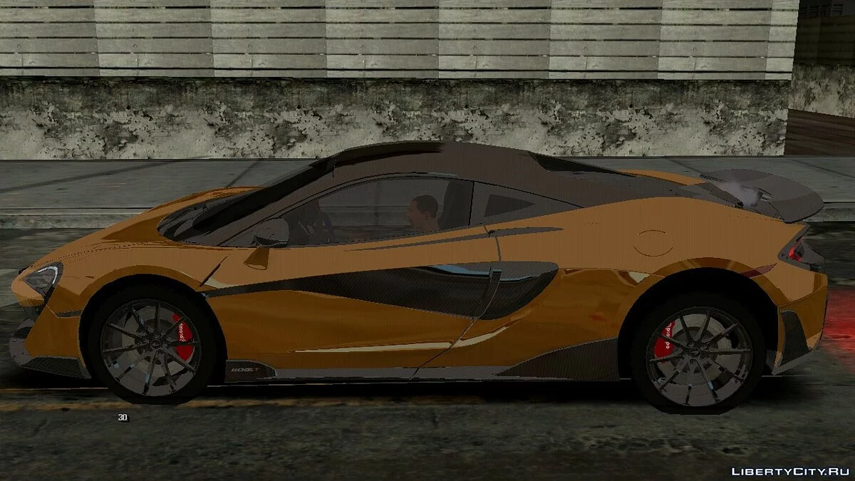 2019 Mclaren 600LT / GTA سان أندرياس (iOS، أندرويد)