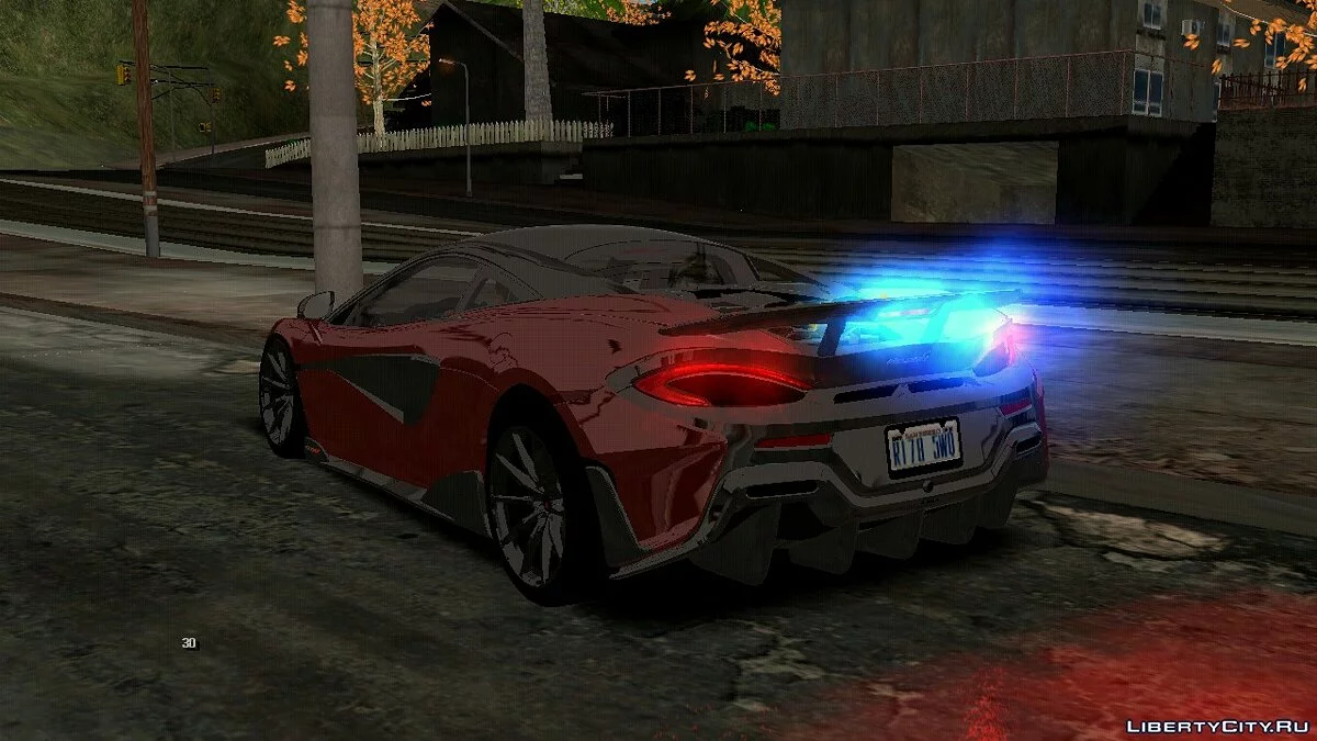 McLaren 600LT (ПК та mobile) / GTA San Andreas (iOS, Android)
