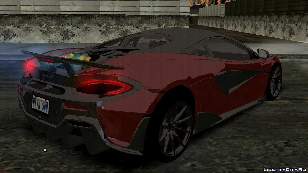 McLaren 600LT (ПК та mobile) / GTA San Andreas (iOS, Android)