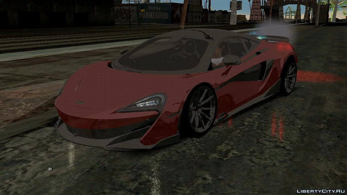 McLaren 600LT (ПК та mobile) / GTA San Andreas (iOS, Android)