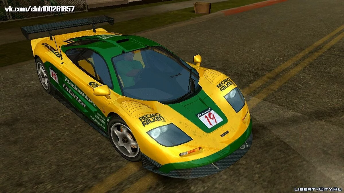 McLaren F1 1995 / GTA San Andreas (iOS, Android)