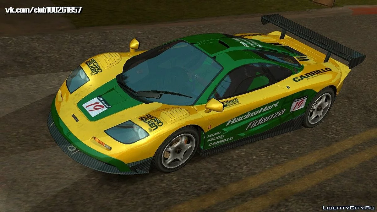 McLaren F1 1995 / GTA San Andreas (iOS, Android)