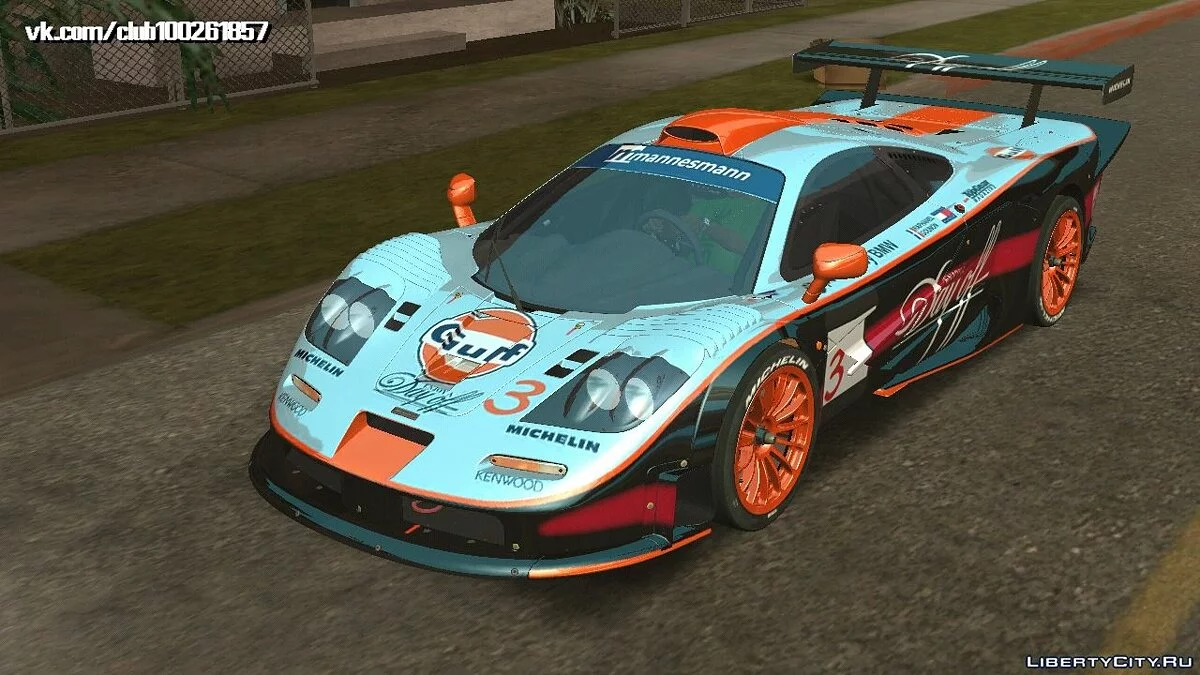 McLaren F1 GTR 1998 / GTA San Andreas (iOS, Android)