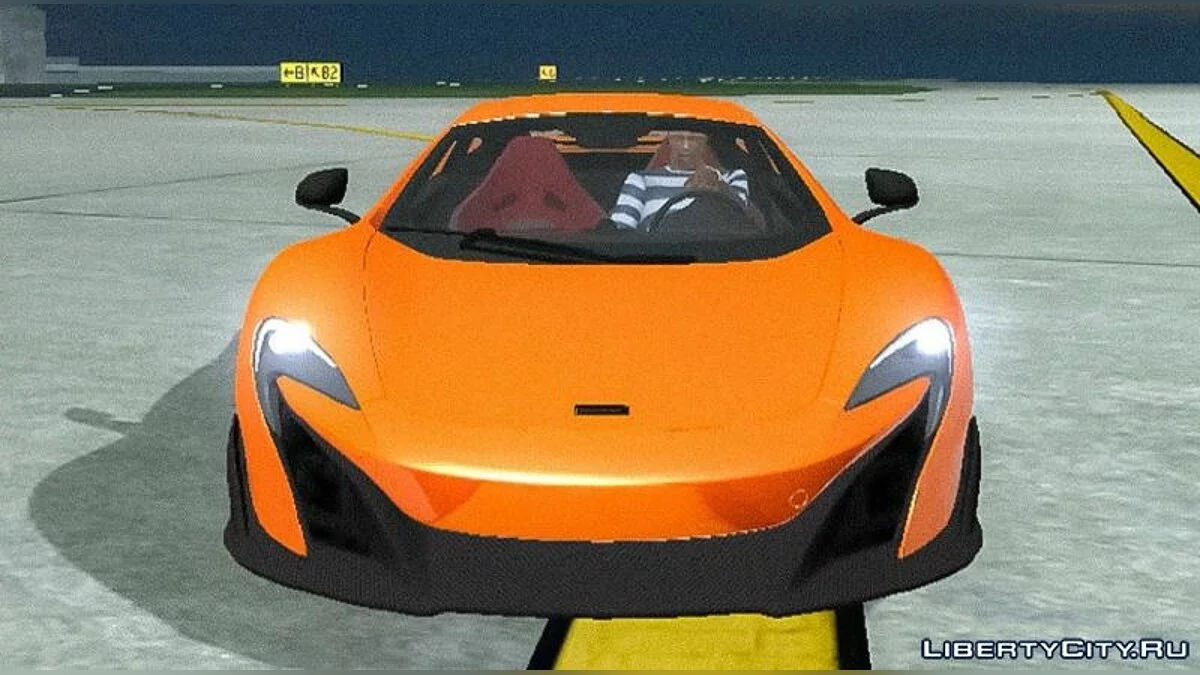 McLaren 675LT / GTA San Andreas (iOS, Android)