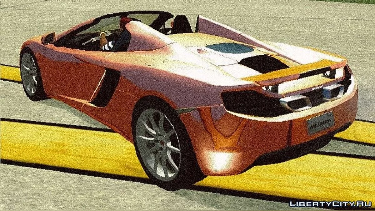 McLaren MP4-12C Spider / GTA San Andreas (iOS, Android)