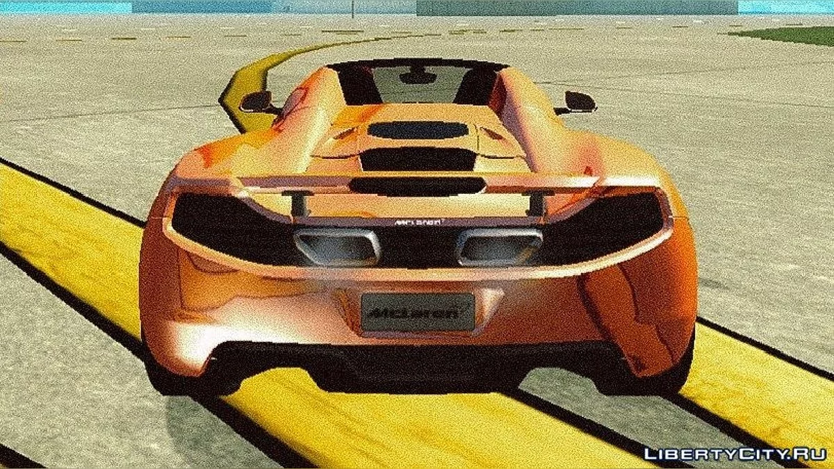 McLaren MP4-12C Spider / GTA San Andreas (iOS, Android)
