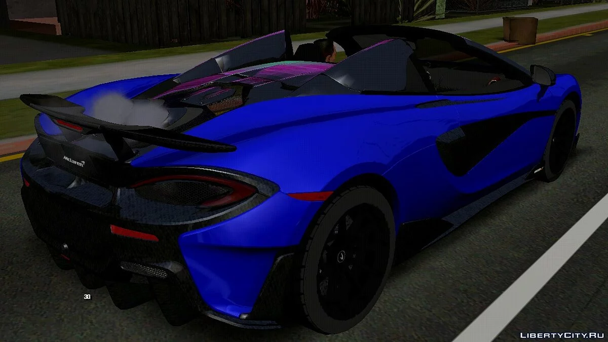 McLaren 600LT Spider / GTA San Andreas (iOS, Android)