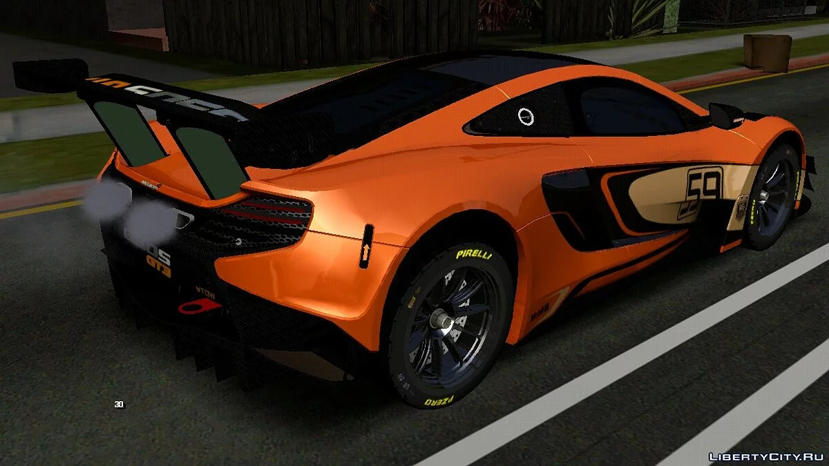 McLaren 650S GT3 / GTA San Andreas (iOS, Android)