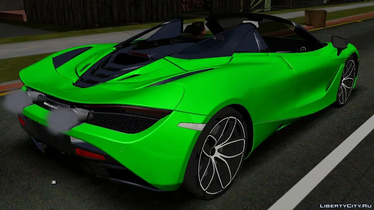 McLaren 720S Spider / GTA San Andreas (iOS, Android)