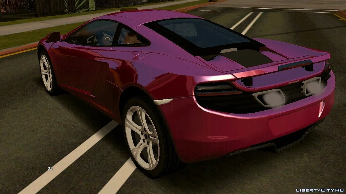McLaren MP4-12C / GTA San Andreas (iOS, Android)
