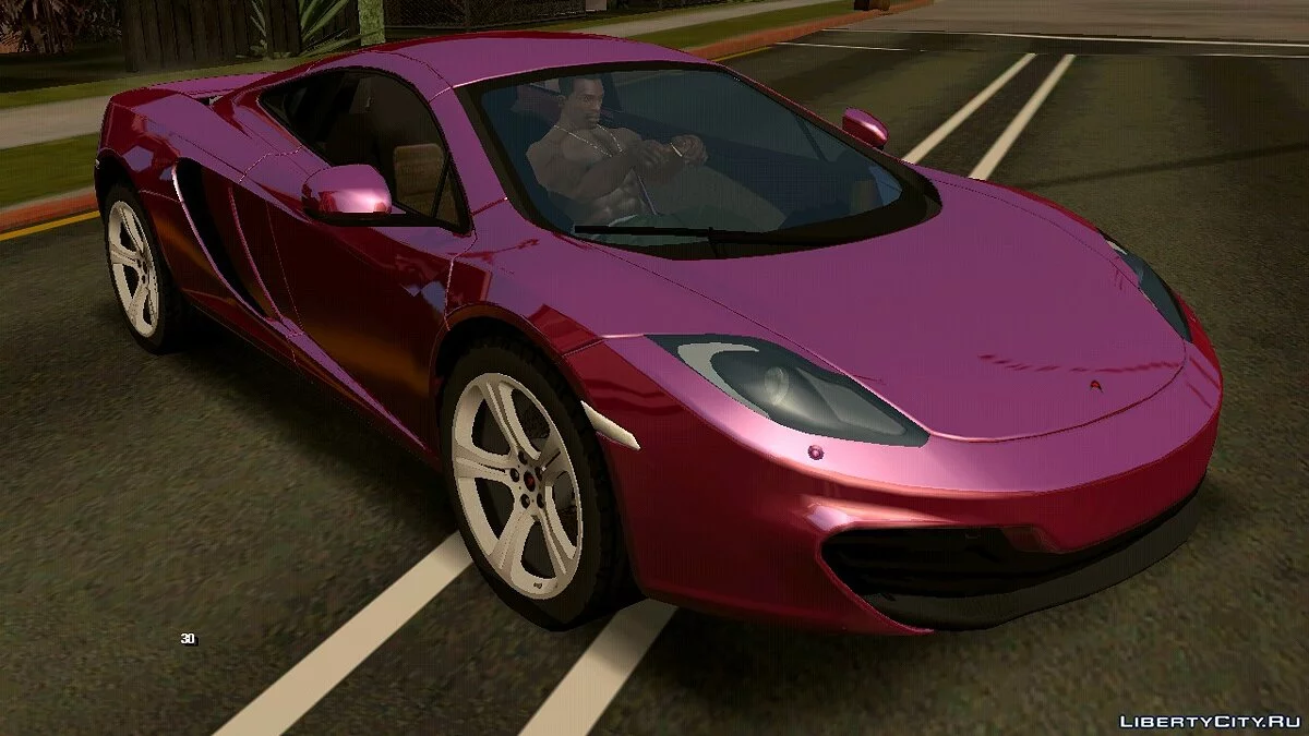 McLaren MP4-12C / GTA San Andreas (iOS, Android)