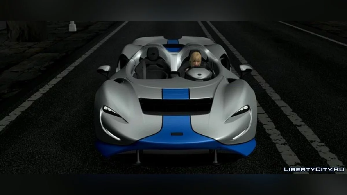 2021 McLaren Elva / GTA San Andreas (iOS, Android)