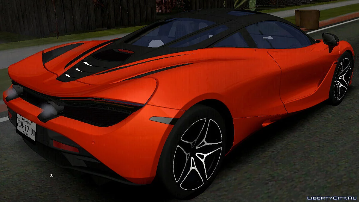 Mclaren 720s (только DFF) / GTA San Andreas (iOS, Android)