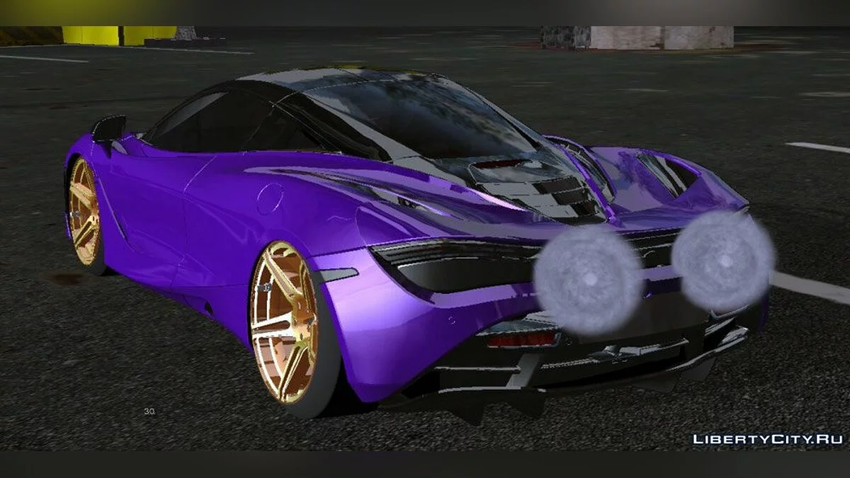 MCLAREN 720S Salomundo (DFF فقط) / GTA سان أندرياس (iOS، أندرويد)