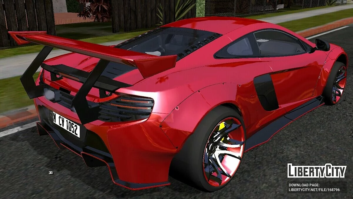 Mclaren 650S Liberty Walk (DFF only) / GTA San Andreas (iOS, Android)