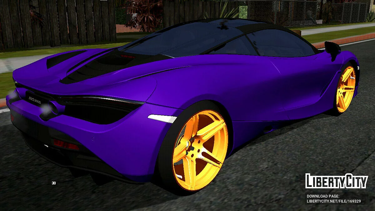 McLaren 720s (DFF uniquement) / GTA San Andreas (iOS, Android)