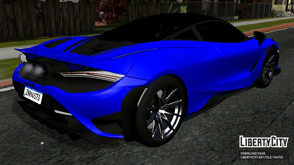 McLaren 765LT (DFF seulement) / GTA San Andreas (iOS, Android)