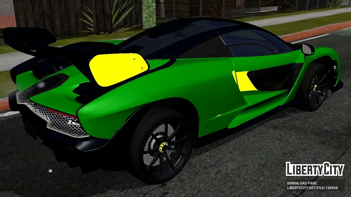 McLaren Senna (solo DFF) / GTA San Andreas (iOS, Android)