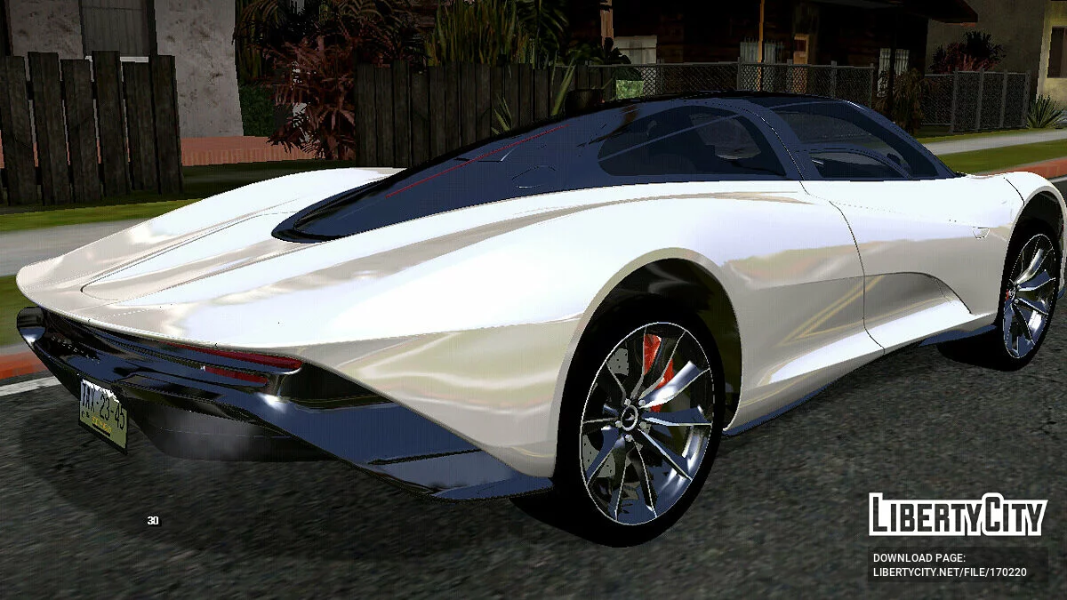Mclaren Speedtail (тільки DFF) / GTA San Andreas (iOS, Android)
