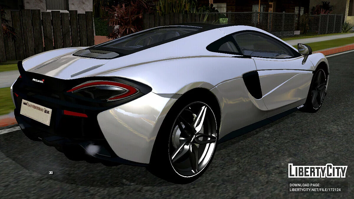 Mclaren 570 Gt (nur DFF) / GTA San Andreas (iOS, Android)