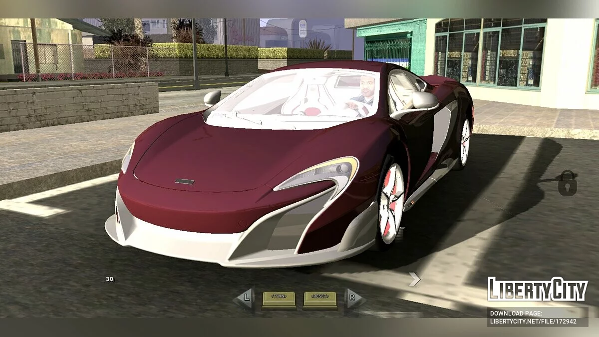 McLaren 675 / GTA San Andreas (iOS, Android)